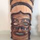 African Tribal Mask Hand Carved Vintage Rare Masks photo 8