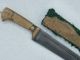 A 19th C Khyber Knife With Gold Damascened Work With Fine Wootz Steel. Middle East photo 7