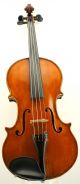 Good And Interesting Antique American Violin,  Excellent Tone - String photo 11