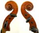 Good And Interesting Antique American Violin,  Excellent Tone - String photo 3