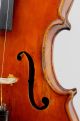 Good And Interesting Antique American Violin,  Excellent Tone - String photo 6