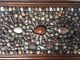 Antique Seashell Large Oak Jewelry / Trinket / Lovers Box Stunning Victorian Boxes photo 1
