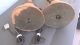 Mid Century Modern Danish Wood And Brass Table Lamps Mid-Century Modernism photo 7