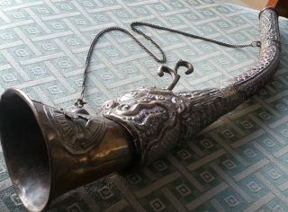Antique China Ritual Dragon Horn / Trumpet / Vuvuzela photo