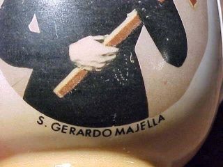 C.  1825 Italy S.  Gerardo Majella Neapolitan Faience Cup photo