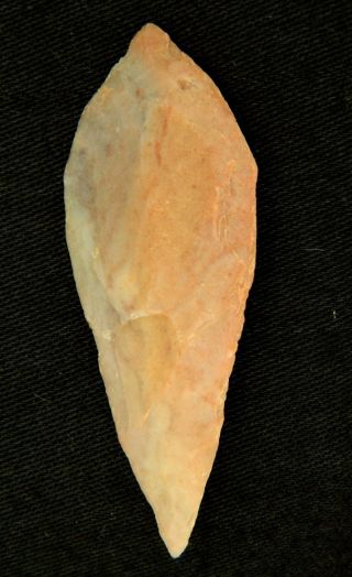Neolithic Neolithique Flint Arrowhead - 5.  6 Cm / 2.  20 