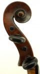 Old Antique Mittenwald Violin C.  1790 - Very Dark,  Very Loud,  Rich Sound String photo 3