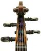 Old Antique Mittenwald Violin C.  1790 - Very Dark,  Very Loud,  Rich Sound String photo 4