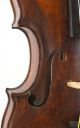 Old Antique Mittenwald Violin C.  1790 - Very Dark,  Very Loud,  Rich Sound String photo 7