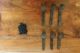 6 Rustic Railroad Spike Handle Or Door Knob Vintage Old Antique Door Knobs & Handles photo 1