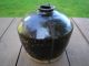 1 Antique Japanese Tamba Glazed Earthenware Sake Wine Jug 1800 ' S Other photo 3