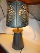 Punched Tin Accent Lamp 