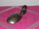 Silver Curved Baby Spoon By Holmes & Edwards,  Rare Vtg Flower Pattern,  Gift Flatware & Silverware photo 4