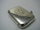 Sterling Silver Match Safe Vesta Case Box By Charles Lyster & Son England Ca1910 Cigarette & Vesta Cases photo 2