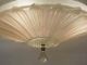 ((sunflower))  30s Art Deco Ceiling Lamp Light Vintage Chandelier (mint) Chandeliers, Fixtures, Sconces photo 5