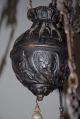 Antique (art Nouveau) Iron/brass Floral Hanging Oil Lamp Chandeliers, Fixtures, Sconces photo 8