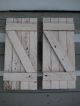 Reclaimed Barn Wood Primitive Shutters Antique Country Rustic Patina Amazing Primitives photo 8
