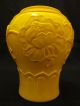Antique Chinese Yellow Peking Glass Jar With Cover,  19th Century Vases photo 10