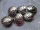 Vintage Buttons From Silver Tone/very Desing Buttons photo 1