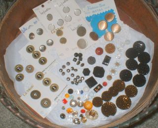 Antique Button Vintage Button Glass Metal Buttons Antique And Vintage photo