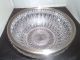 Silver Plated Sheffield England Crystall Salad Bowl With Utensils Bowls photo 5