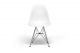 Reduced: 2 Eames Style Side Chairs W Chrome Base Mid-Century Modernism photo 1