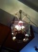 Antique Mid Century Chandelier At Fontana Arte Ceiling Lamp Pietro Chiesa Mid-Century Modernism photo 3