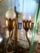 Antique Mid Century Chandelier At Fontana Arte Ceiling Lamp Pietro Chiesa Mid-Century Modernism photo 6