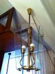 Antique Mid Century Chandelier At Fontana Arte Ceiling Lamp Pietro Chiesa Mid-Century Modernism photo 7