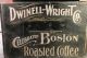 Dwinnell Wright & Co General Store Tin Tole Boston Coffee Bin Ad Advertising Can Display Cases photo 4