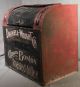 Dwinnell Wright & Co General Store Tin Tole Boston Coffee Bin Ad Advertising Can Display Cases photo 5