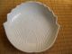 Japanese Antique Bowl Rare Stlye Design Leaf Side Sculpture White Color Bland Bowls photo 1