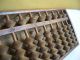 1942 Japanese Antique Abacus Old Version Merchant Chinese Character Engraved Other photo 2