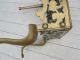 Antique 1800 ' S Georgian Victorian Heavy Old Brass Footman Stool Kettlestand Trivets photo 11