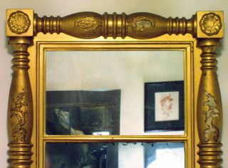 Neoclassical Gilt Mirror - Circa 1835,  A Large Period Mirror photo