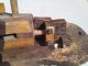 Oak Saddle Maker Draw Knife Handle Maker Spindle Makers Bench Primitive Antique Primitives photo 2