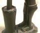 1900s Dogon Mali Wood Statue Woman Pounding Pearl Millet Primitives photo 2