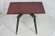 Mid Century Modern Cocktail Coffee Serving Table Lazy Susan Side Game Table Mid-Century Modernism photo 2