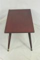 Mid Century Modern Cocktail Coffee Serving Table Lazy Susan Side Game Table Mid-Century Modernism photo 4