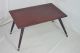 Mid Century Modern Cocktail Coffee Serving Table Lazy Susan Side Game Table Mid-Century Modernism photo 6