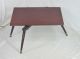Mid Century Modern Cocktail Coffee Serving Table Lazy Susan Side Game Table Mid-Century Modernism photo 7