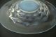Large French Art Deco Opalescent Elongated Oval Glass Bowl 14.  5 