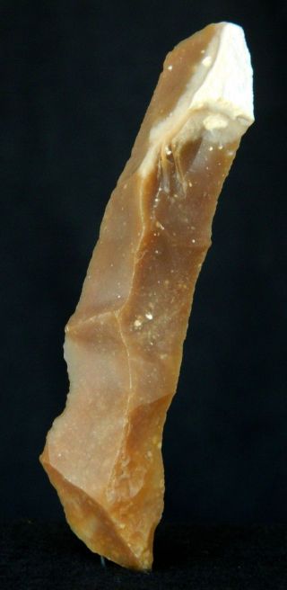 Lower Paleolithic Flint Knife - 7.  3 Cm / 2.  87 