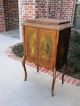Exquisite Antique French Vernis Martin Painted Music Cabinet Ormolu Accent 19thc 1800-1899 photo 11