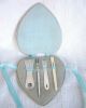 Antique Simons Brothers Sterling Silver Sewing Ribbon Bodkin Set Etui Tools Case Other photo 5