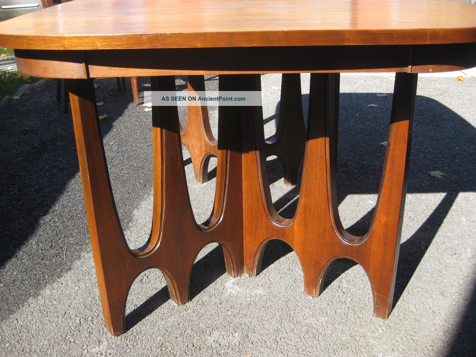 Vintage Broyhill Brasilia Ii Dining Table And 6 Chairs New Upholstery Padding