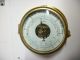 Vintage Schatz Mariner Barometer Ships Clock Working Clocks photo 1
