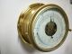 Vintage Schatz Mariner Barometer Ships Clock Working Clocks photo 2