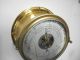 Vintage Schatz Mariner Barometer Ships Clock Working Clocks photo 5