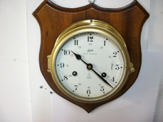 Vintage German Schatz Royal Mariner Ships Clock Working And Service. photo